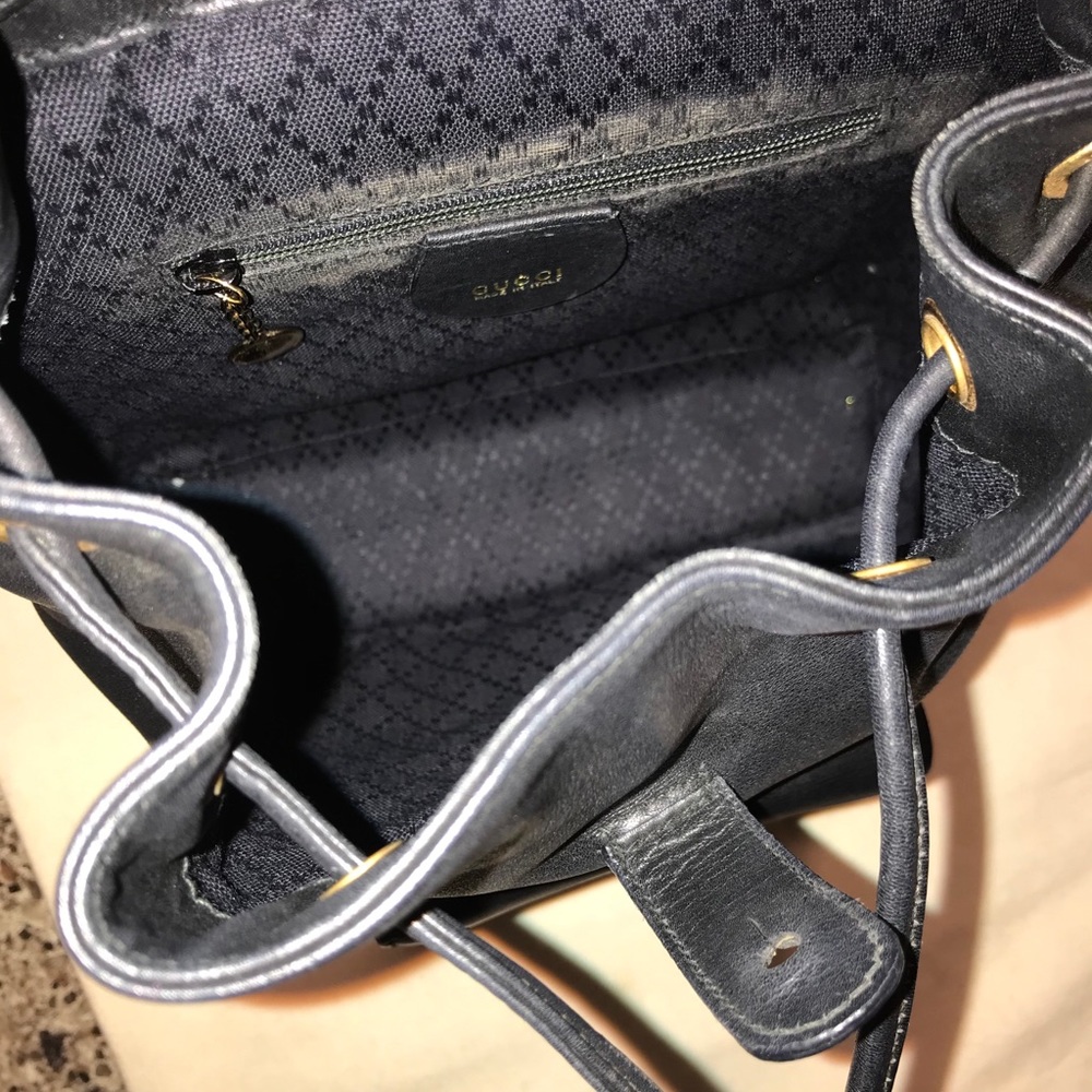 Gucci Bamboo Black Backpack - Picture 12 of 16